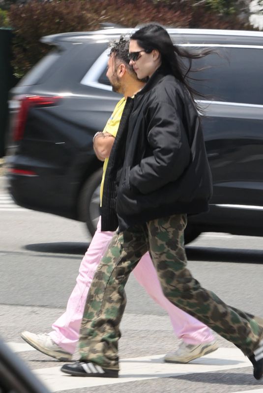 AMELIA HAMLIN Out for Lunch at Great White in Los Angeles 04/18/2023