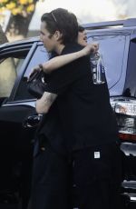 AMELIA HAMLIN Out with a Friend in Los Angeles 04/26/2023