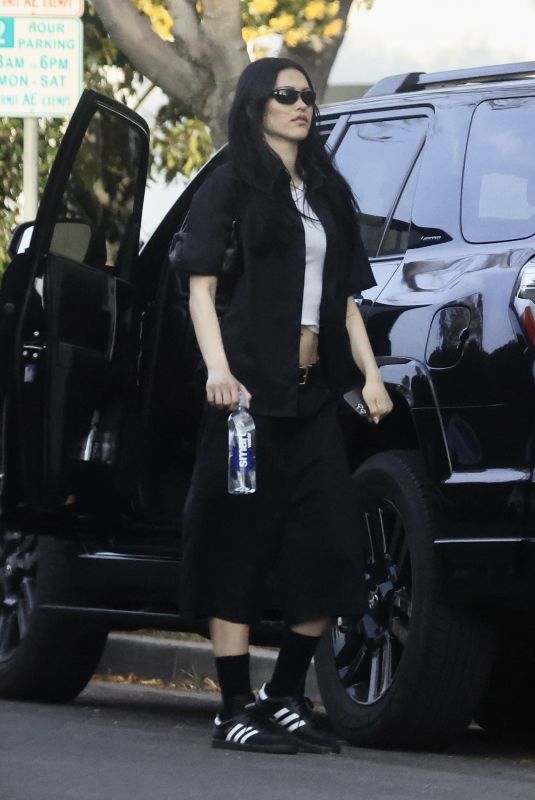 AMELIA HAMLIN Out with a Friend in Los Angeles 04/26/2023