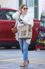 AMY ADAMS Out for Grocery Shopping at Bristol Farms in Beverly Hills 04/16/2023