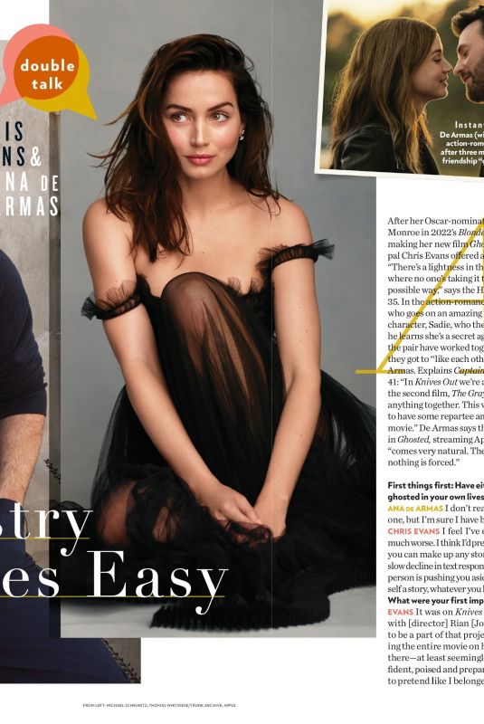 ANA DE ARMAS in People Magazine, May 2023