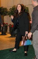 ANA DE ARMAS Leaves Ghosted Press Conference in New York 04/04/2023