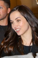 ANA DE ARMAS Leaves Ghosted Press Conference in New York 04/04/2023