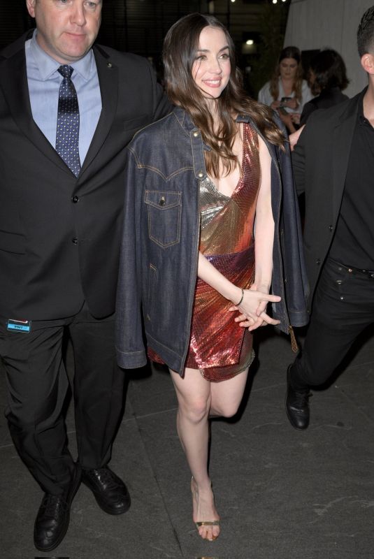 ANA DE ARMAS Leaves SNL in New York 04/15/2023