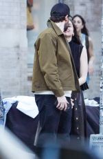 ANA DE ARMAS Outi with Her Boyfriend Paul Boukadakis in New York 04/16/2023