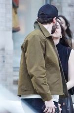 ANA DE ARMAS Outi with Her Boyfriend Paul Boukadakis in New York 04/16/2023
