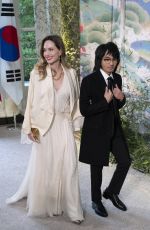 ANGELINA JOLIE at State Diner for President of South Korea at White House in Washington, DC 04/26/2023