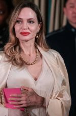 ANGELINA JOLIE at State Diner for President of South Korea at White House in Washington, DC 04/26/2023