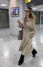 ANGELINA JOLIE Touching Down at Dulles Airport in Washington 04/25/2023