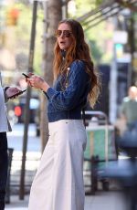 ANNA OSCEOLA and Jon Hamm Leaves Hotel Barriere Fouquet