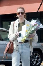 ANNA OSCEOLA Shows off Her Engagement at Gelson
