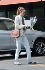 ANNA OSCEOLA Shows off Her Engagement at Gelson