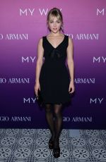 ANNASOPHIA ROBB at Armani Beauty My Way Refillable Parfum Launch in New York 04/28/2023