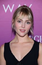ANNASOPHIA ROBB at Armani Beauty My Way Refillable Parfum Launch in New York 04/28/2023