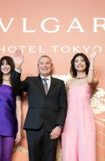 ANNE HATHAWAY at Press Conference for Opening of Bvlgari Hotel Tokyo 04/04/2023