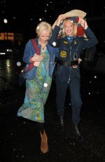 ANNEKA RICE andf JAKKI JONES Arrives at Duke of York Theatre in London 03/29/2023