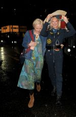 ANNEKA RICE andf JAKKI JONES Arrives at Duke of York Theatre in London 03/29/2023