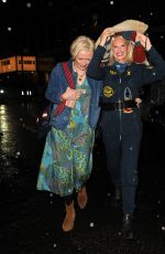 ANNEKA RICE andf JAKKI JONES Arrives at Duke of York Theatre in London 03/29/2023
