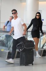 APRIL LOVE GEARY at LAX Airport in Los Angeles 04/13/2023