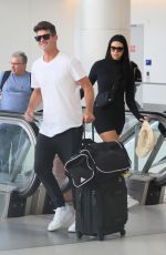 APRIL LOVE GEARY at LAX Airport in Los Angeles 04/13/2023