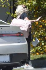 ARIANA MADIX Coming Home to House She Shares with Tom Sandal in Los Angeles 04/05/2023