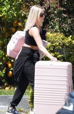 ARIANA MADIX Leaves LAX in Los Angeles 04/06/2023