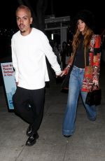 ASHLEE SIMPSON and Evan Ross Night Out with Friends at Heart WeHo in West Hollywood 04/05/2023