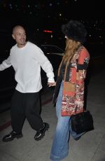 ASHLEE SIMPSON and Evan Ross Night Out with Friends at Heart WeHo in West Hollywood 04/05/2023