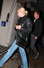 ASHLEY BENSON and Brandon Davis on a Date Night at Craig
