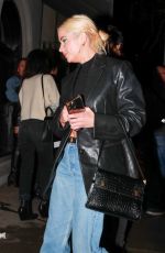 ASHLEY BENSON and Brandon Davis on a Date Night at Craig