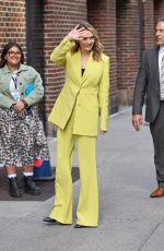 ASHLEY OLSEN Arrives at Late Show With Stephen Colbert in New York 04/19/2023