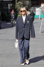 ASHLEY ROBERTS Arrives at Global Radio Studios in London 04/25/2023