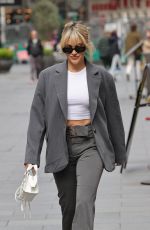 ASHLEY ROBERTS at Heart Radio Studios in London 04/24/2023 