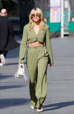 ASHLEY ROBERTS Leaves Global Radio Studios in London 04/18/2023