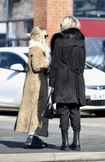 AVA MAX Waiting for Her Ride in Salford in Manchester 04/15/2023