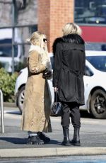 AVA MAX Waiting for Her Ride in Salford in Manchester 04/15/2023