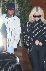 AVRIL LAVIGNE and Tyga Leaves Soho House in Malibu 04/02/2023