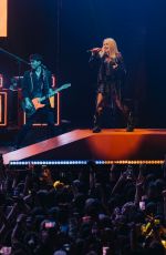 AVRIL LAVIGNE Performs at Her Love Sux Tour at Le Zenith in Paris 04/12/2023