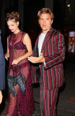 BARBARA PALVIN Leaves Hennessy x Kim Jung Event in New York 04/27/2023