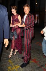 BARBARA PALVIN Leaves Hennessy x Kim Jung Event in New York 04/27/2023