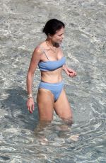 BETHENNY FRANKEL in Bikini at a Beach in St Barts 03/29/2023