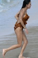 BETHENNY FRANKEL in Swimsuit at a Beach in St. Barts 03/28/2023