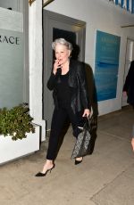 BETTE MIDLER Out with Friends at Giorgio Baldi in Santa Monica 04/21/2023