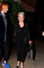 BETTE MIDLER Out with Friends at Giorgio Baldi in Santa Monica 04/21/2023