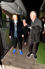 BETTE MIDLER Out with Friends at Giorgio Baldi in Santa Monica 04/21/2023
