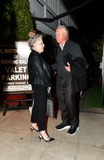 BETTE MIDLER Out with Friends at Giorgio Baldi in Santa Monica 04/21/2023