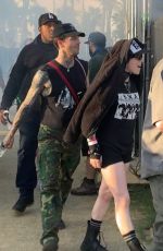 BILLIE EILISH and Her Boyfriend Jesse Rutherford Arrives at Coachella Valley Music and Arts Festival in Indio 04/16/2023 