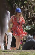 BILLIE LOURD and Austen Rydell on Vacation in Cancun 04/04/2023