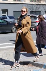 BLAKE LIVELY Out with a Friend in New York 04/10/2023