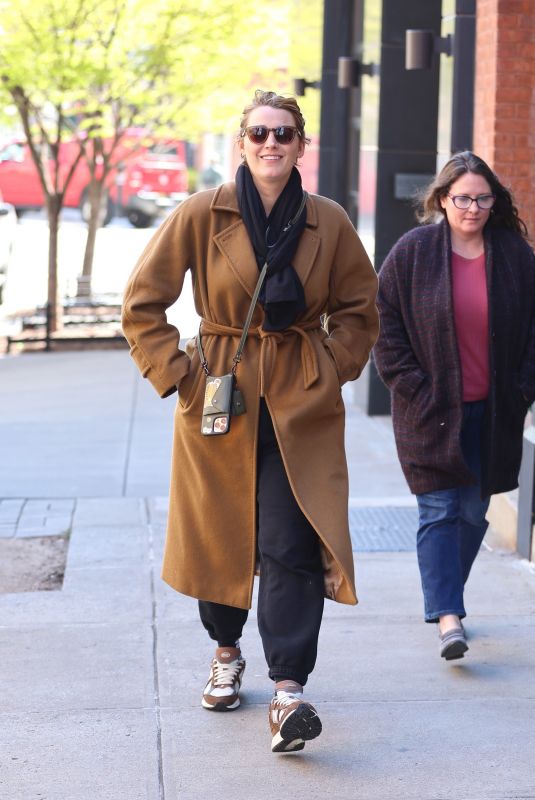 BLAKE LIVELY Out with a Friend in New York 04/10/2023